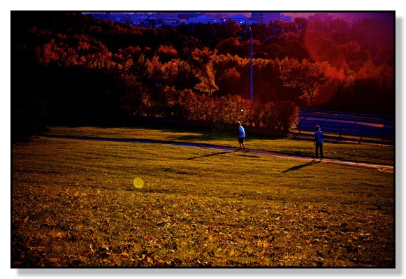 Chris Bates Photography Skateboard Park Sunset Fall